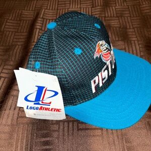 Vintage Detroit Pistons Logo Athletic Hat